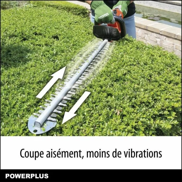 Хедж-триммер Powerplus 67 cm 40 V
