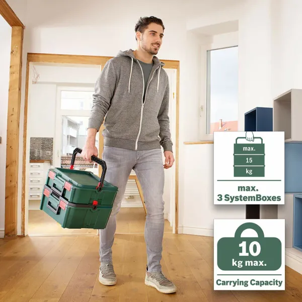 Instrumentu kaste BOSCH SystemBox Vidējs