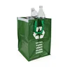 Recycling bag Confortime Green 31,5 x 44 x 32 cm Raffia