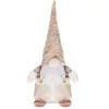 Santa Claus 35cm Christmas decoration, Christmas dwarf, golden gnome