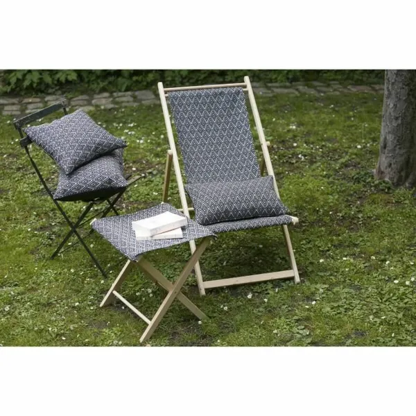 Шезлонг Jardin Prive Brūns Pelēks 132 x 55 x 35 cm dižskābarža koks