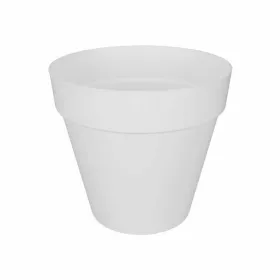 Kukkaruukku Elho Loft Urban Pyöreä Valkoinen Ø 40 cm