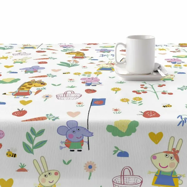 Stain-proof tablecloth Belum Vegetables 02 Multicolour 200 x 150 cm Peppa Pig