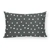 Cushion cover Kids&Cotton Kibo C Black 30 x 50 cm