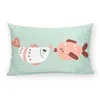 Cushion cover Kids&Cotton Mosi C Mint 30 x 50 cm