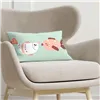 Cushion cover Kids&Cotton Mosi C Mint 30 x 50 cm