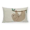 Cushion cover Kids&Cotton Maui C White 30 x 50 cm