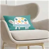 Cushion cover Kids&Cotton Kibo C Green 30 x 50 cm