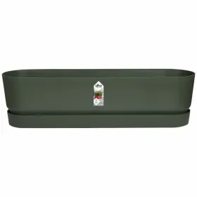 Balkona Puķu Kaste Elho   50 cm Melns Plastmasa