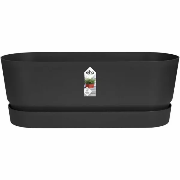 Sodinukas Elho   Juoda 50 cm Plastmasinis ovalus