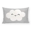 Cushion cover Kids&Cotton Nadir C Grey 30 x 50 cm