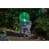 Solar lamp elephant White