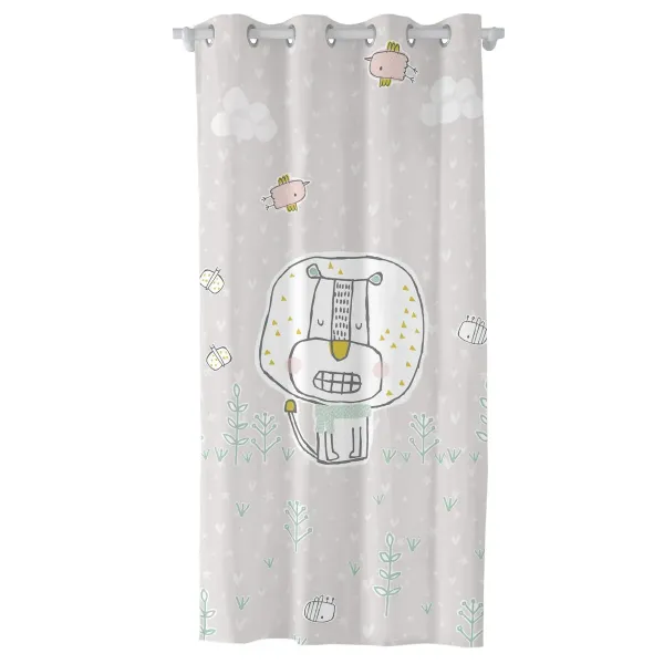 Curtain HappyFriday Moshi Moshi Best Buddies Multicolour Best Buddies 140 x 265 cm