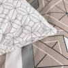 Duvet cover set TODAY Beige 240 x 200 cm Geometric