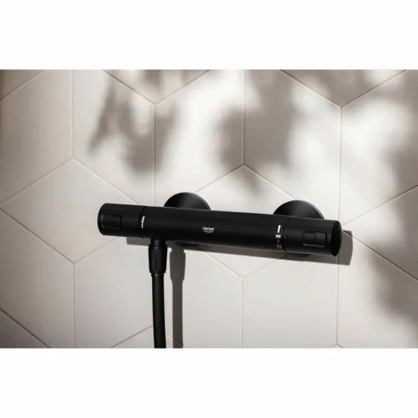 Maišytuvas su dviem rankenėlėmis Grohe Precision Start Dušui Matinė galinė dalis Metalinis