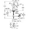 Sekoitushana Grohe 23811000 Metalli
