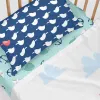 Bedding set HappyFriday Moshi Moshi Whale Multicolour Baby Crib 2 Pieces