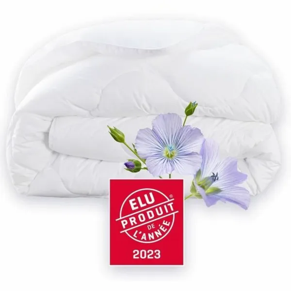 Antklodė DODO Champs de Lin Balta 450 g/m² 200 x 200 cm