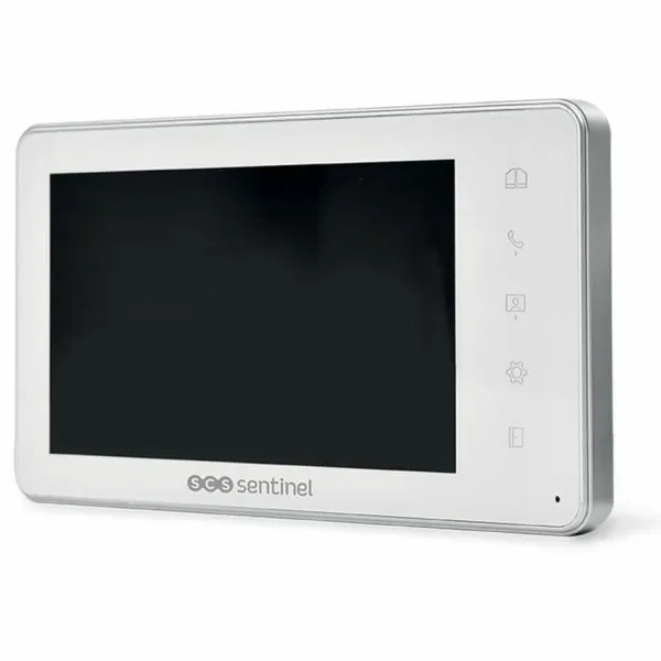 Protingas video-domofonas SCS SENTINEL VisioKit 7 Balta Aliuminis ABS