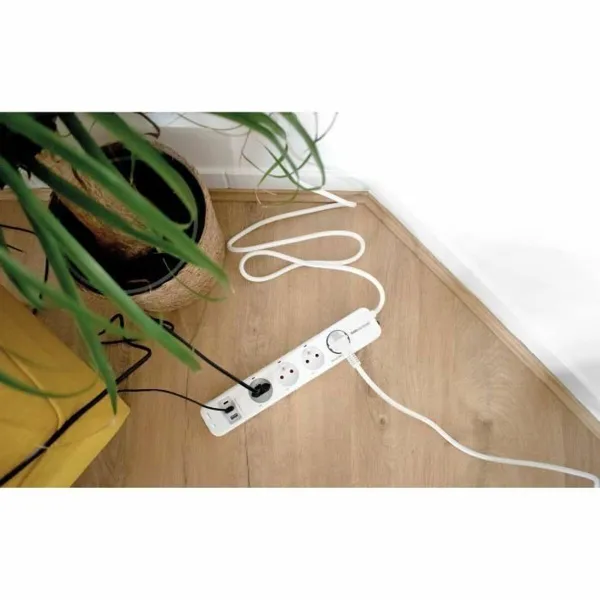 4-kontaktligzdu korpuss bez strāvas slēdža SCS SENTINEL SmartPlug 240 V