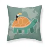 Cushion cover Kids&Cotton Maui A White 50 x 50 cm