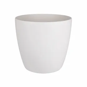 Kukkaruukku Elho Ø 47 cm Valkoinen Muovinen Pyöreä