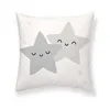 Cushion cover Kids&Cotton Nadir A Grey 50 x 50 cm