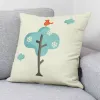 Cushion cover Decolores Arbol Beige 50 x 50 cm