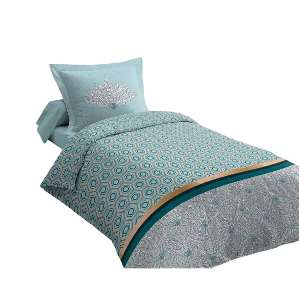 Duvet cover set HOME LINGE PASSION Green 140 x 200 cm