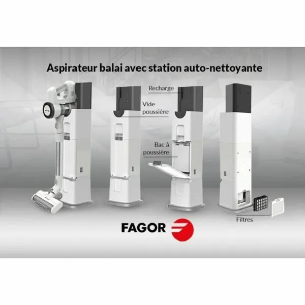 Langaton pölynimuri Fagor FG6415 Valkoinen 1800 W