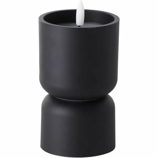 LED Kynttilä Brilliant Musta 3 W 15 x 8 cm Muovinen