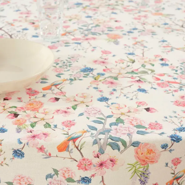 Stain-proof tablecloth Belum 0120-341 Multicolour 200 x 150 cm Flowers