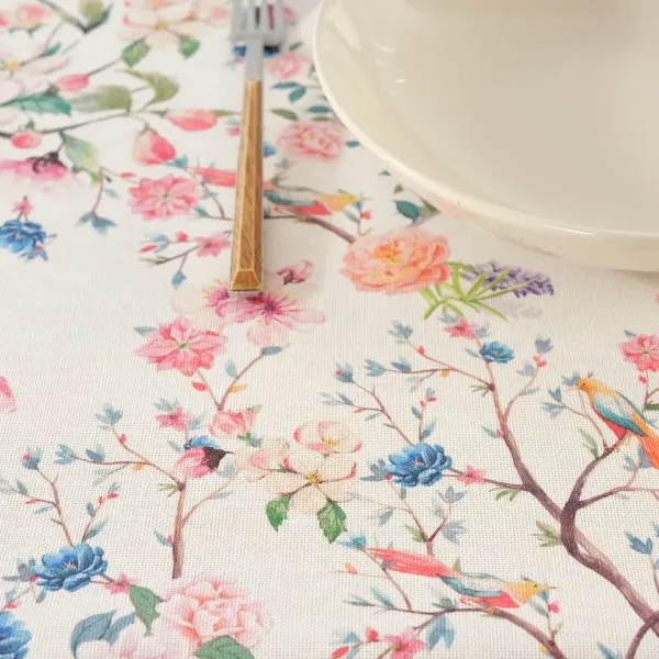 Stain-proof tablecloth Belum 0120-341 Multicolour 200 x 150 cm Flowers