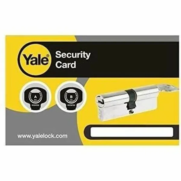 Drošības cilindrs Yale 30 x 10 mm Misiņš Garāžas durvis