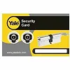 Turvasylinteri Yale 30 x 10 mm Messinki Autotallin ovi