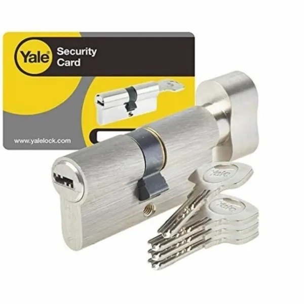 Drošības cilindrs Yale 30 x 30 mm Misiņš