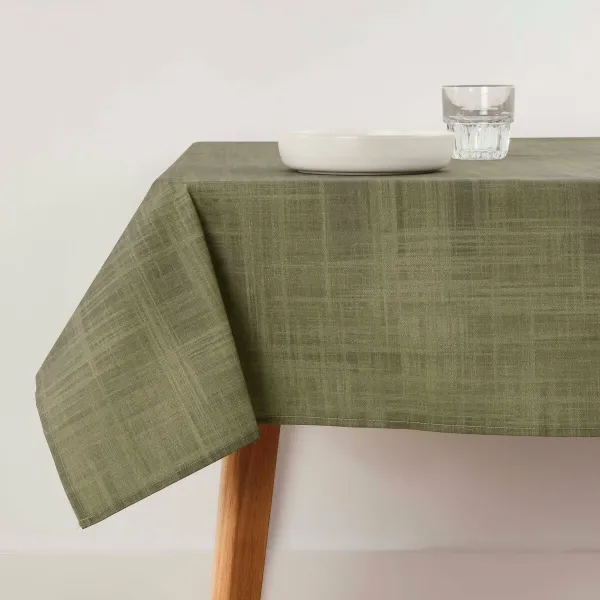 Stain-proof tablecloth Belum Liso Green Olive 200 x 150 cm