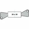 Защитный цилиндр Yale 30 x 30 mm Латунь
