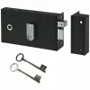 Varžto užraktas Yale 19 x 5 x 14 cm 19,5 x 7 x 14 cm Chaki spalva Metalinis Nerūdijantis plienas Durys