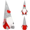 Christmas gnome 26cm, Christmas ornament, Christmas dwarf, gray gnome