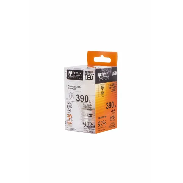 Светодиодная лампочка Silver Electronics 960328 E27 3W 3000K