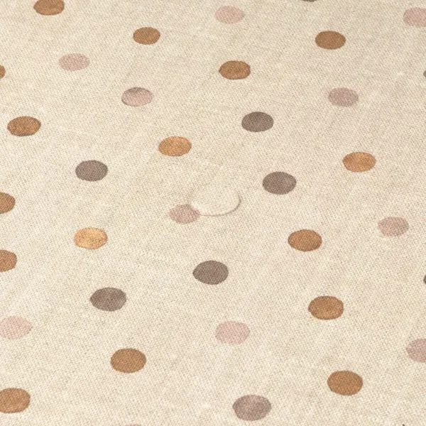 Stain-proof tablecloth Belum 0120-305 Beige Multicolour 200 x 150 cm Polka dots