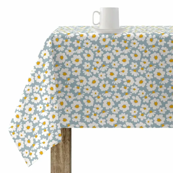 Stain-proof tablecloth Belum Xalo Blue 200 x 150 cm Flowers