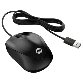 Мышь HP 4QM14AA Чёрный 1200 DPI