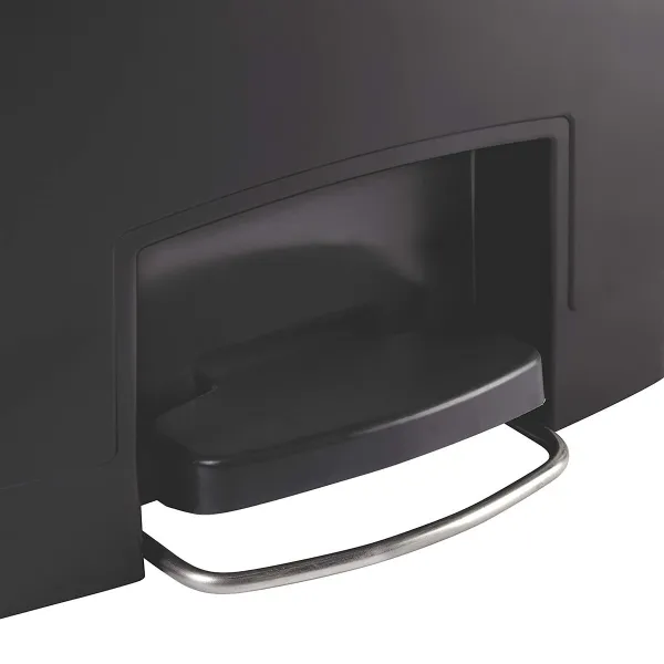 Мусорное ведро Rubbermaid TAPA BASCULANTE Белый Чёрный Пластик 25 L