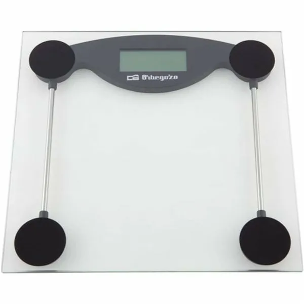 Digital Bathroom Scales Orbegozo 16229 Transparent Glass 150 kg (1 Unit)