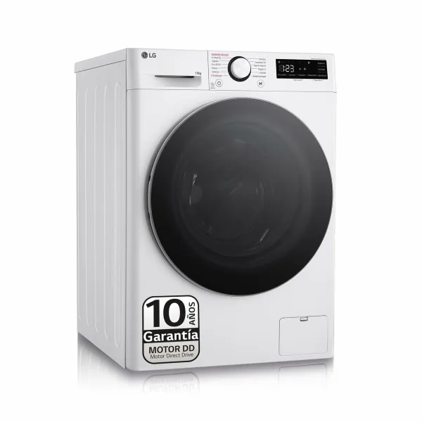Pesukone LG F4WR6010A1W 60 cm 1400 rpm 10 kg