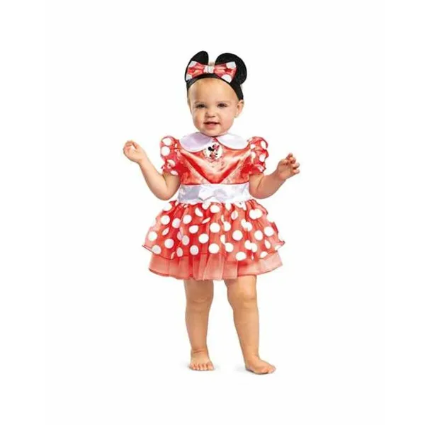 Vauvojen asut Punainen Minnie Mouse