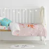 Duvet cover set HappyFriday Moshi Moshi Fantasy Multicolour Baby Crib 2 Pieces