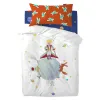 Duvet cover set HappyFriday Le Petit Prince Multicolour Baby Crib 2 Pieces